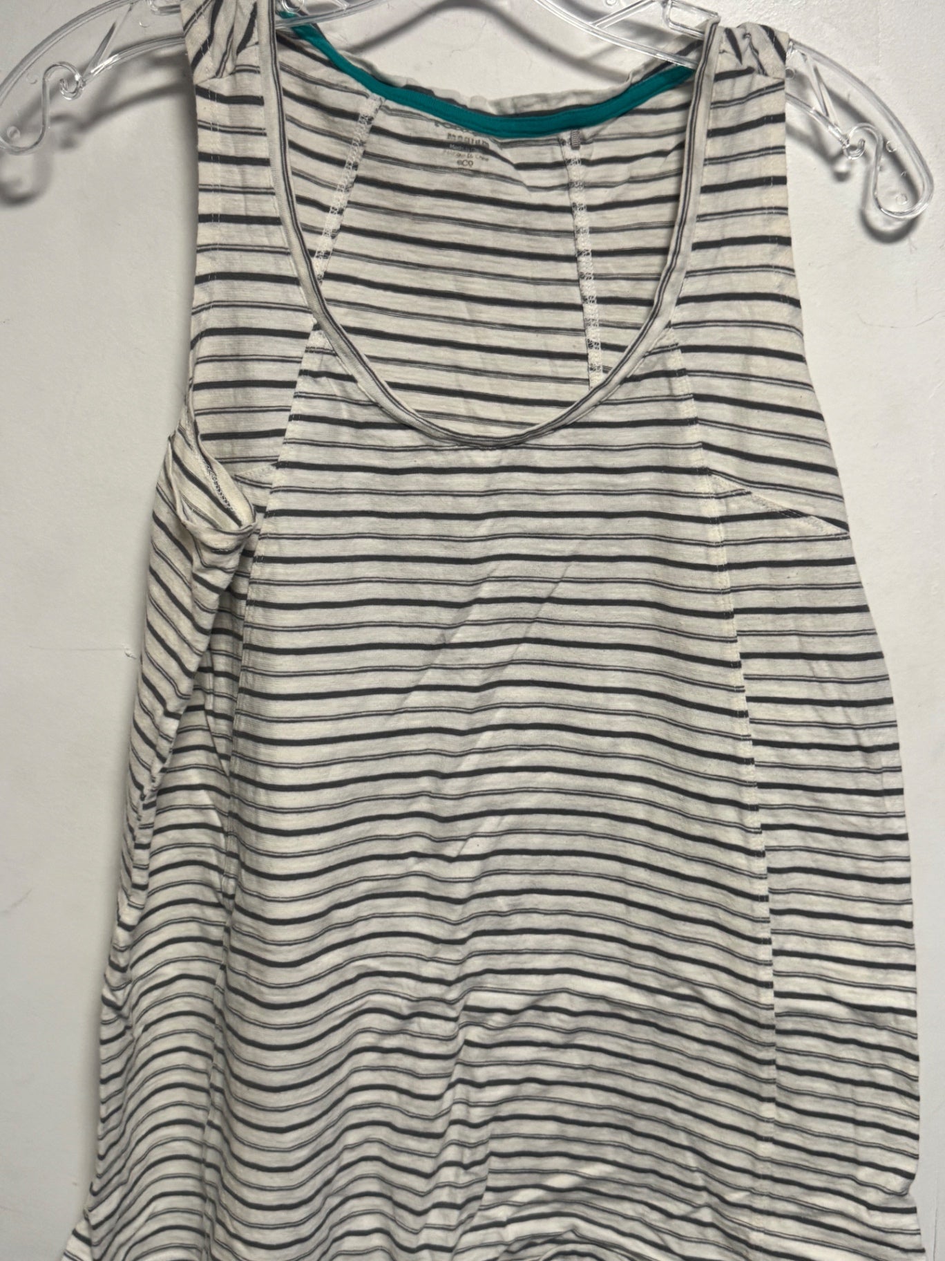 Toad co T-Shirt L Beige with Black Stripes
