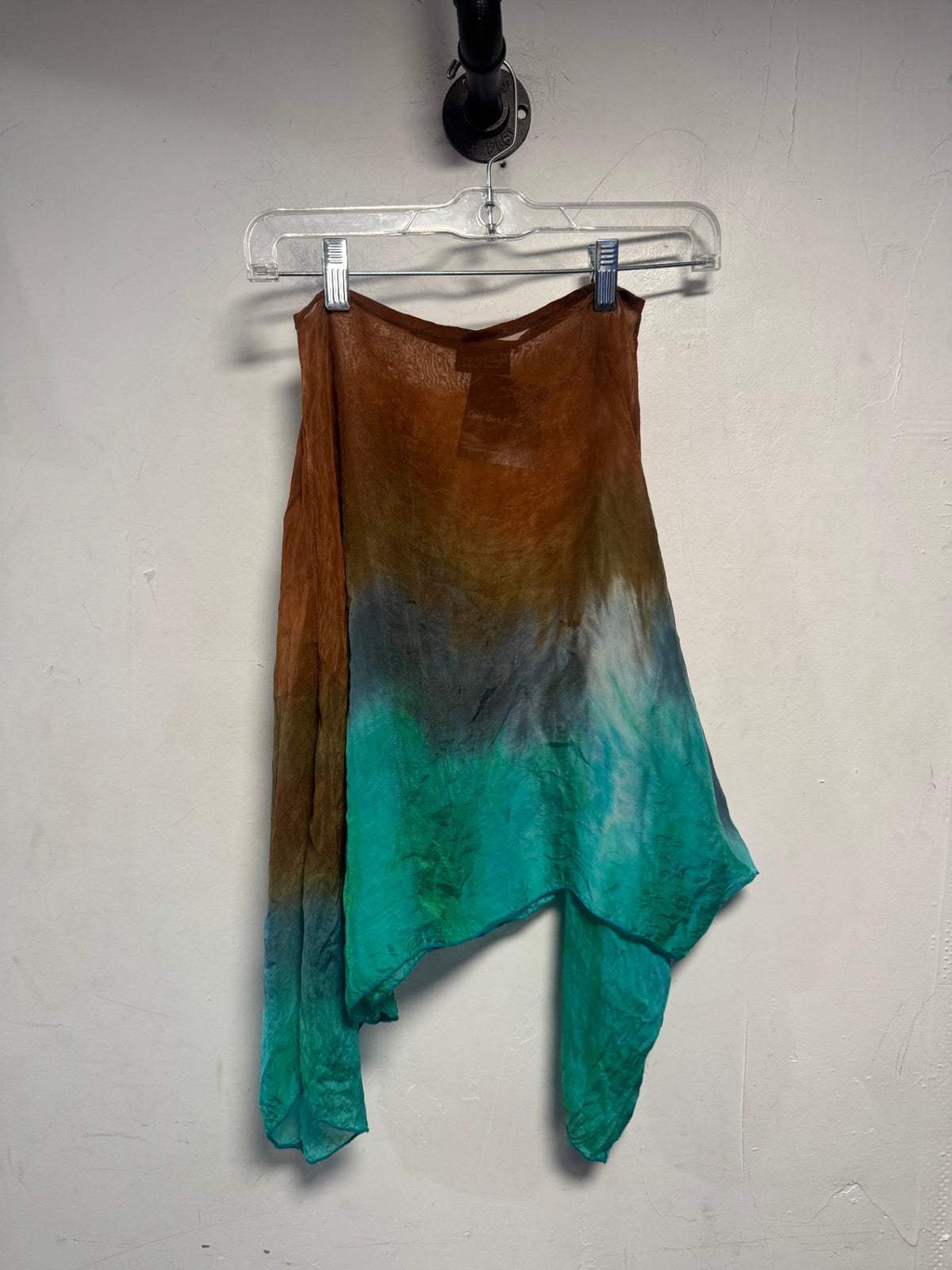 Unknown Dress Unknown Multicolored (Brown, Blue, White)