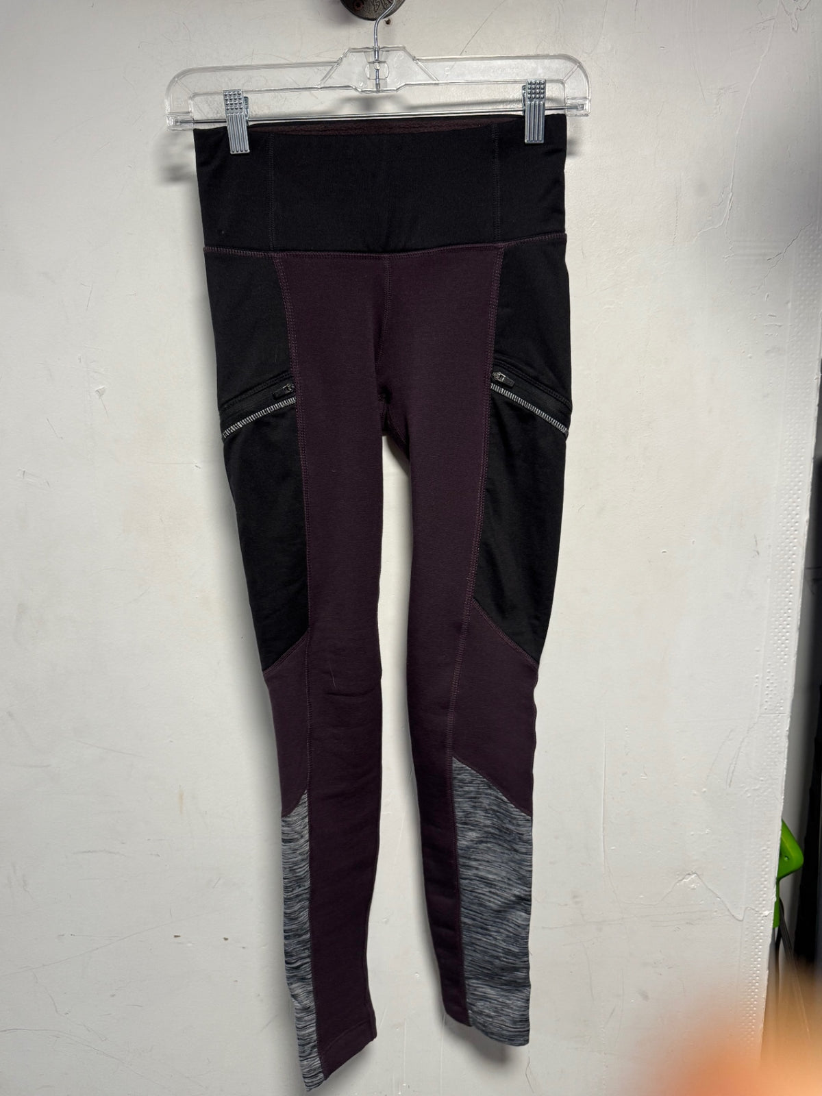 athleta Leggings Unknown Dark purple, black, grey