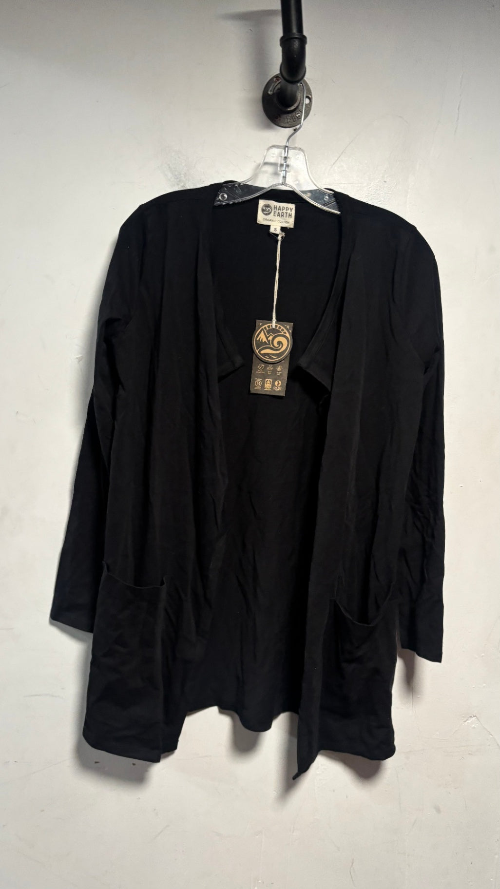 Happy Earth Long sleeve S Black