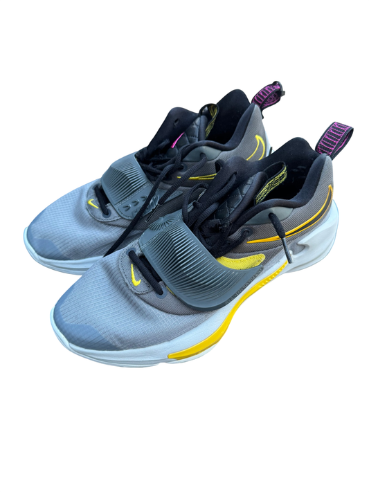 Nike Sneakers 10 Gray, black, yellow, purple