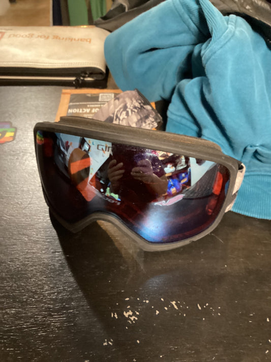 Giro Goggles One Size Black with Dark Red Lenses