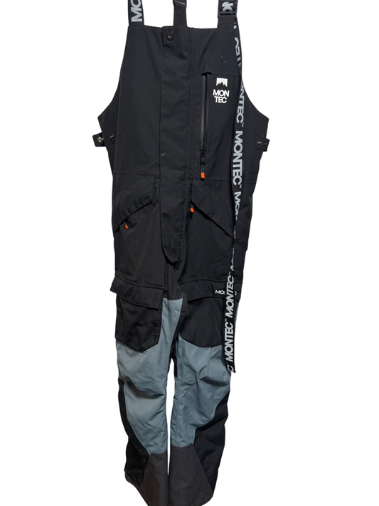 MONTEC Pants S Black and gray