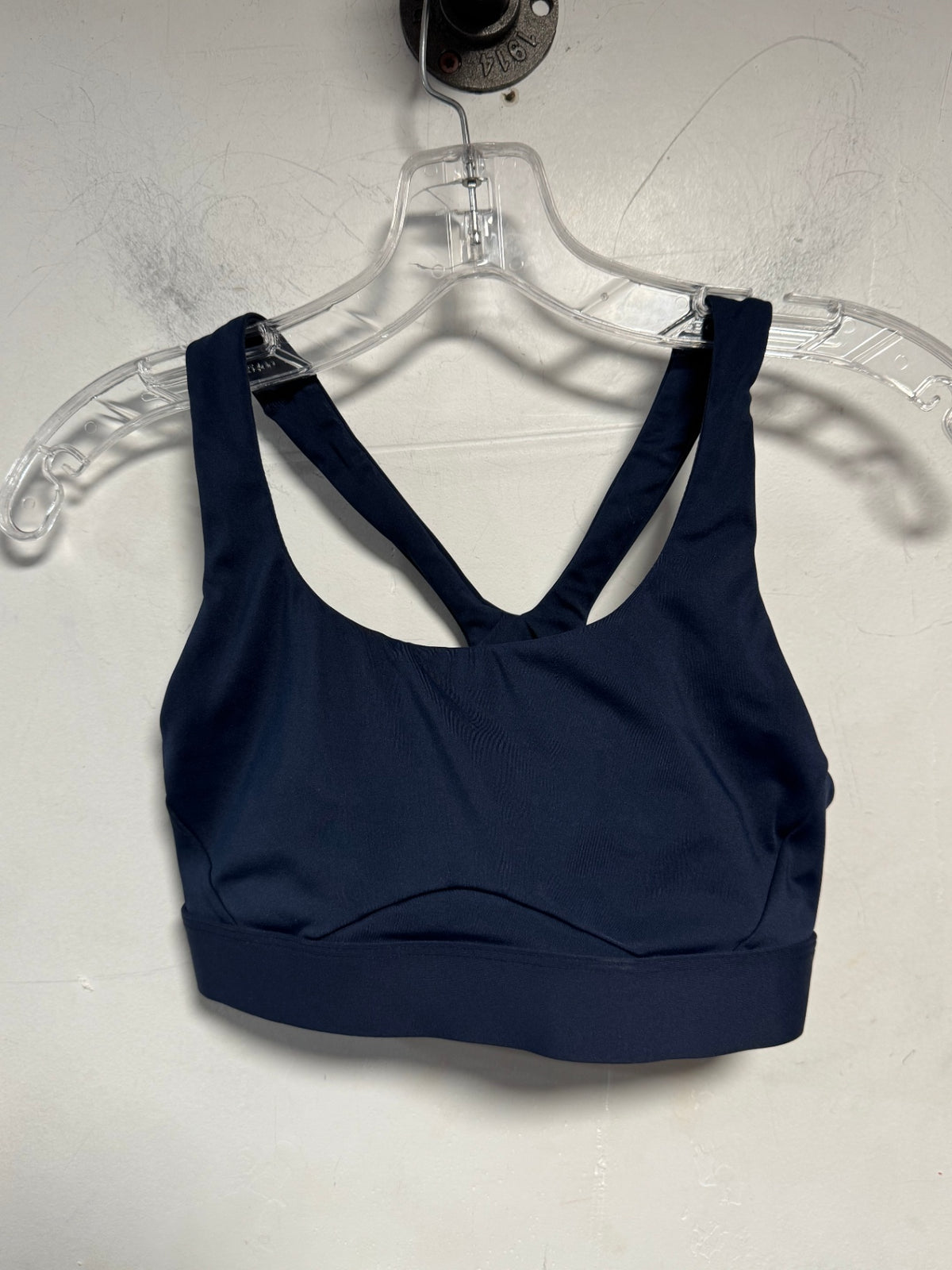 Unknown (logo visible but not identifiable) Sport bra M Navy blue