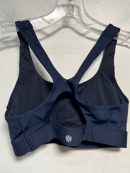 Unknown (logo visible but not identifiable) Sport bra M Navy blue