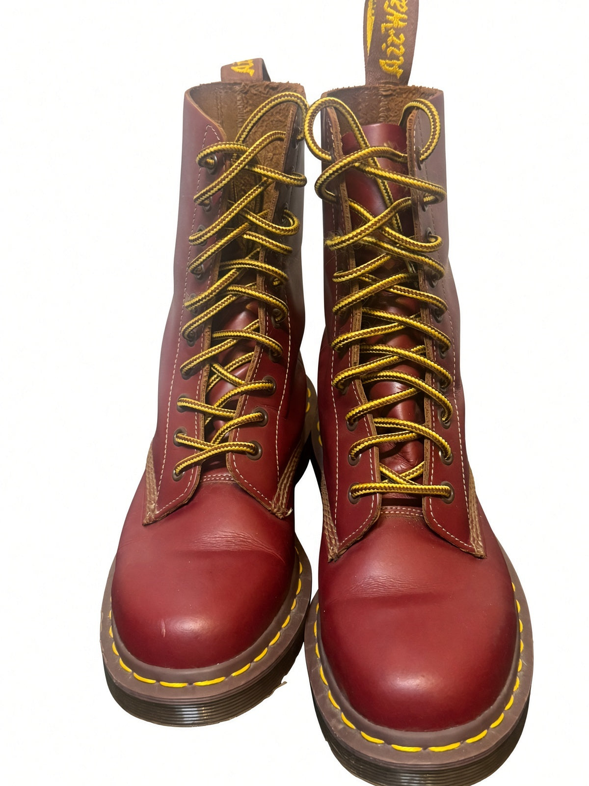 Dr. Martens Boots mens' 7 women's 8 Red