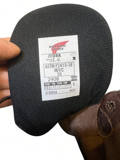 Red Wing Boots 10.5 Brown