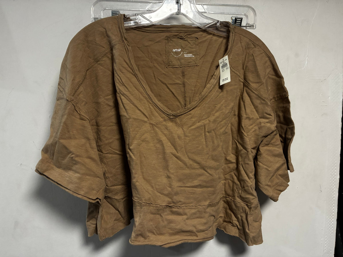 Aerie T-Shirt S Brown