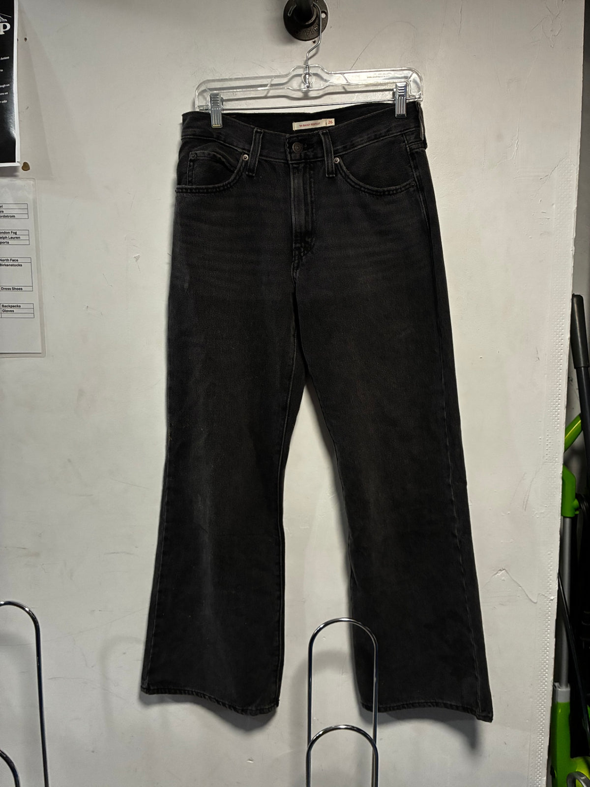 Levis Pants 26W Black