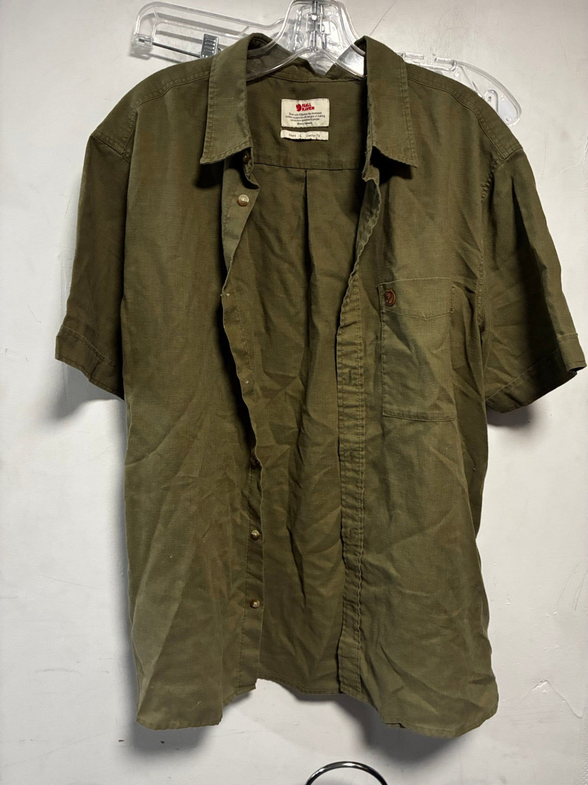 Fjalraven Shirt L Olive Green