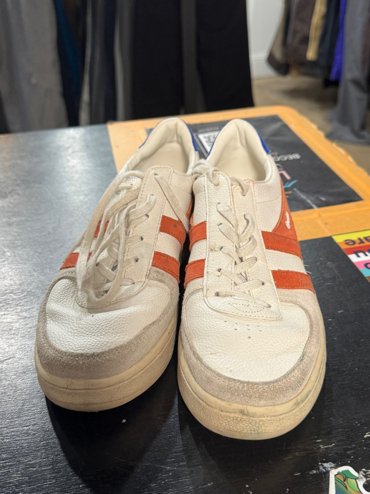 Gola Sneakers 8 Beige, Red, Blue