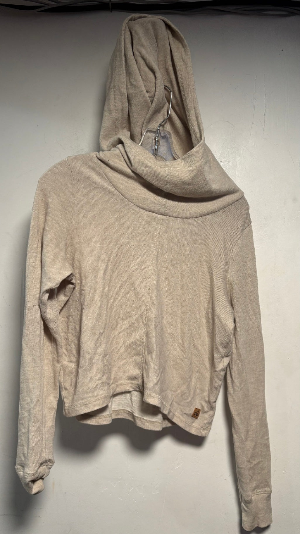 Hoodie S Beige