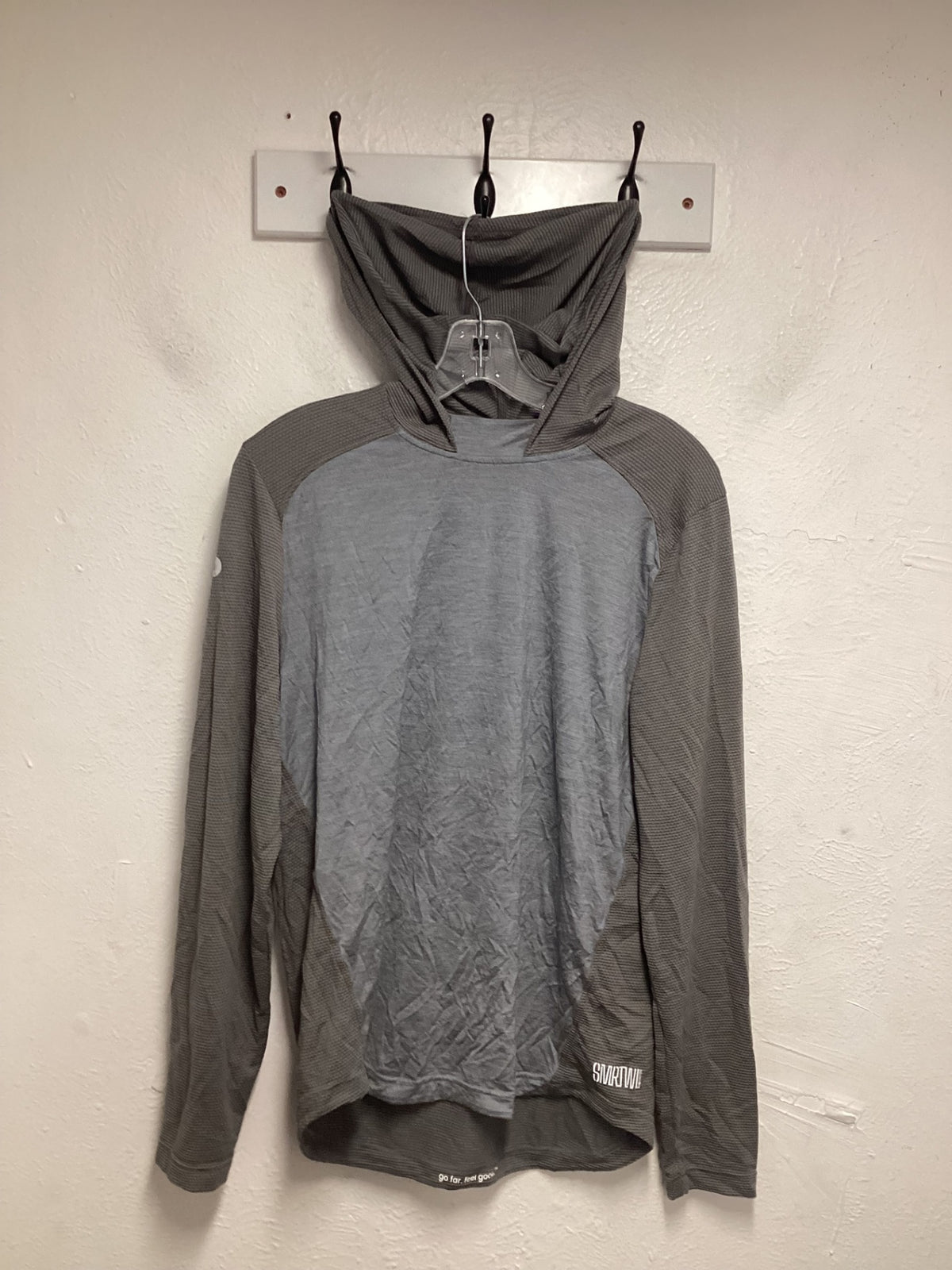 Smartwool Hoodie M Charcoal gray and medium gray