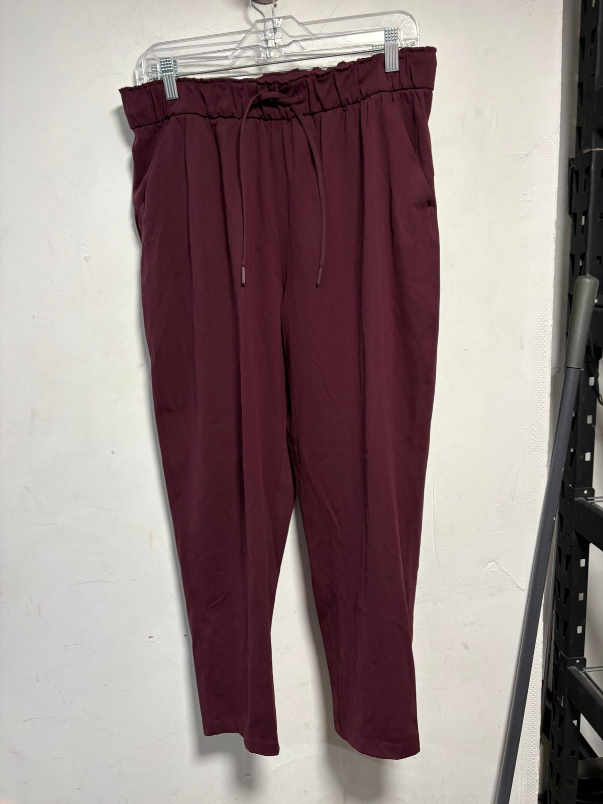Lululemon joggers 12 Burgundy